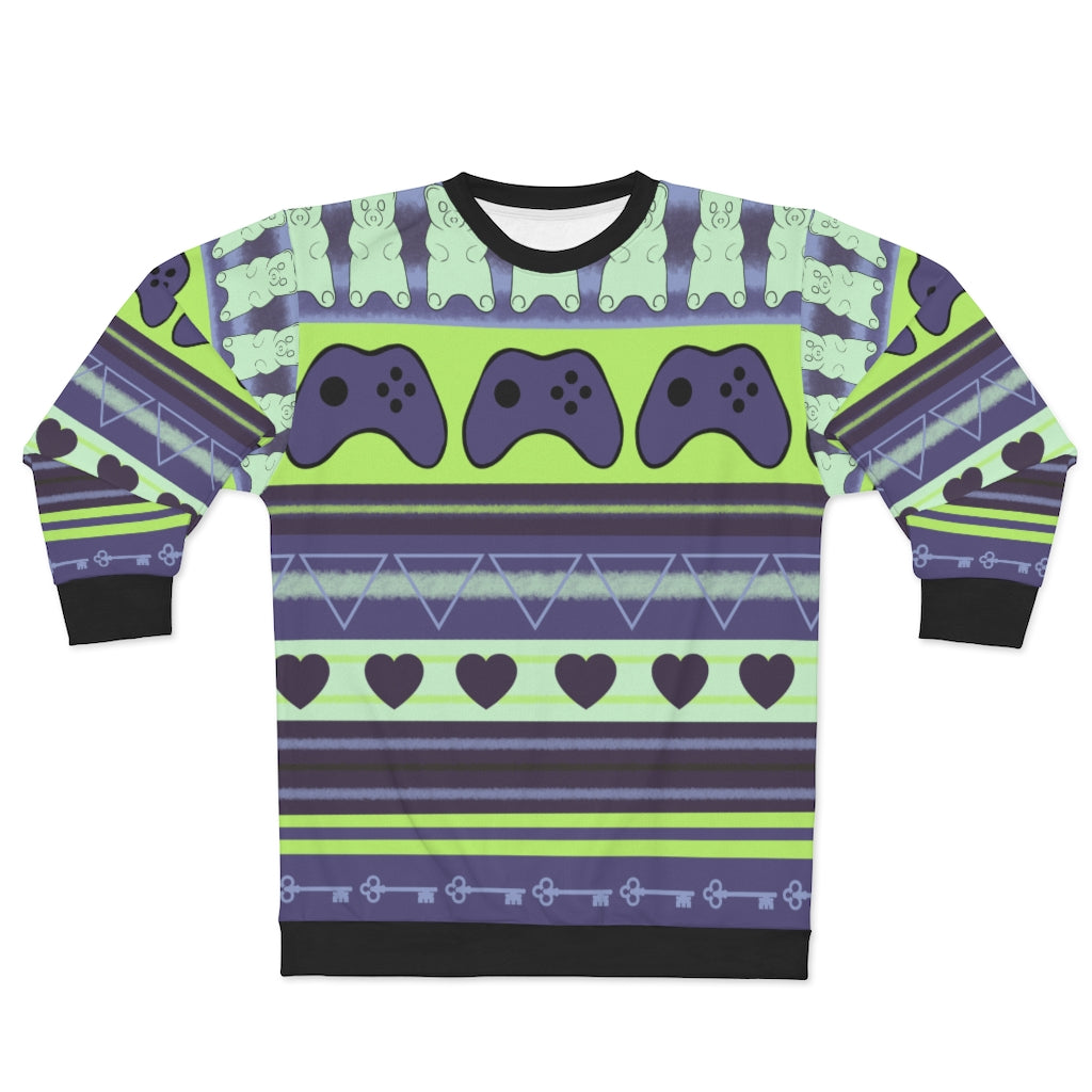 Gamer ugly sweater stride - Unisex Sweatshirt