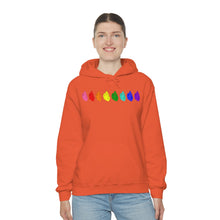 Load image into Gallery viewer, Retro Pride Hearts Hoodie
