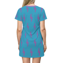 Load image into Gallery viewer, Fashion Bolt T-Shirt Dress
