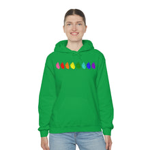 Load image into Gallery viewer, Retro Pride Hearts Hoodie
