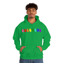 Load image into Gallery viewer, Retro Pride Hearts Hoodie
