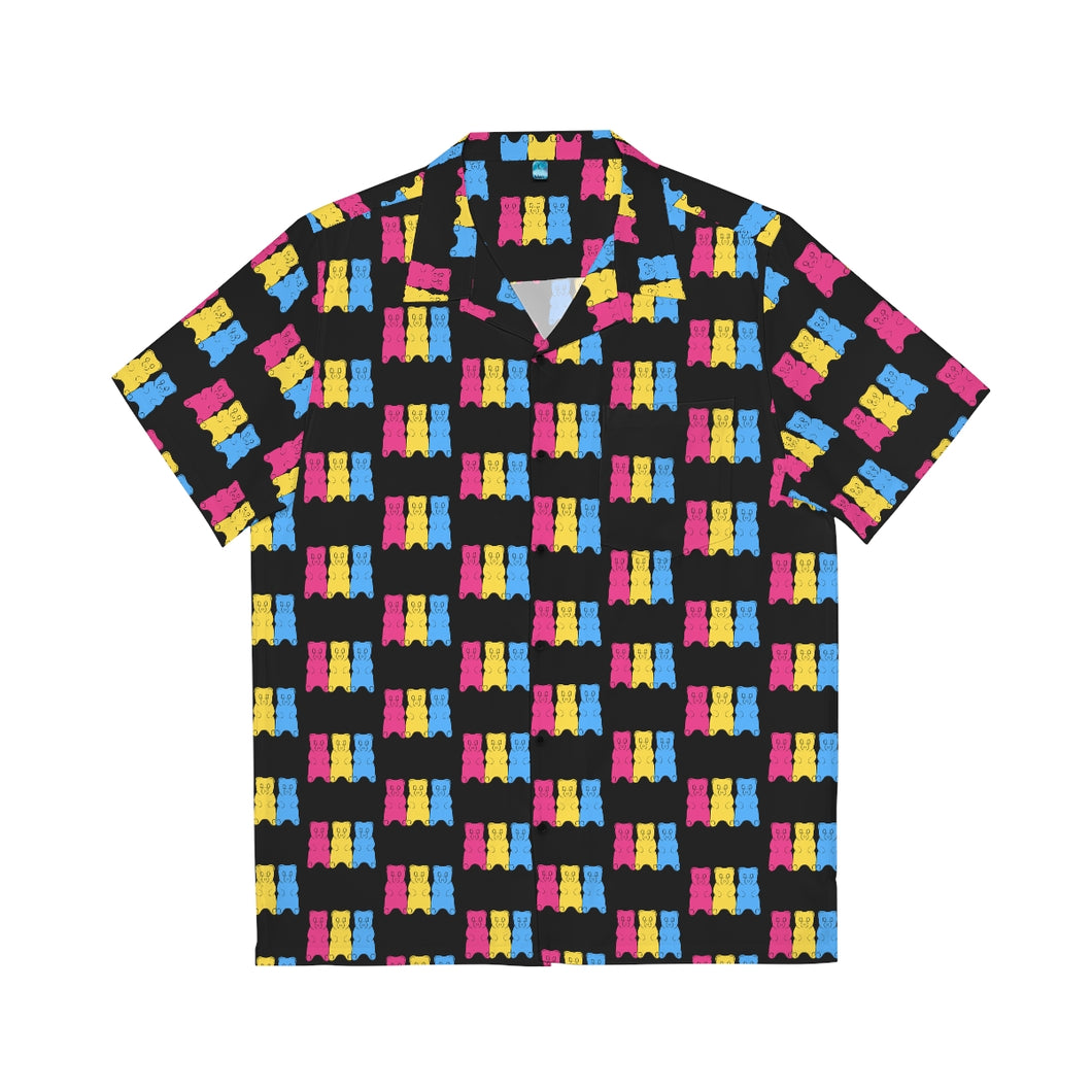 Pan Pride Short Sleeve Button Up