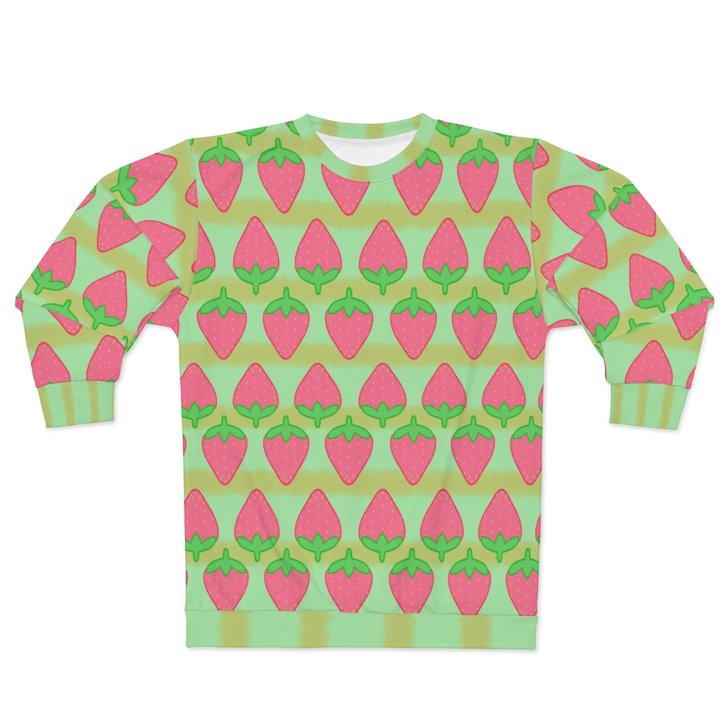 Strawberry Lineup - AOP Unisex Sweatshirt