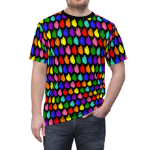 Load image into Gallery viewer, Retro Pride Hearts All Over T-Shirt
