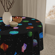 Load image into Gallery viewer, Galaxy Polyhedrons Tablecloth
