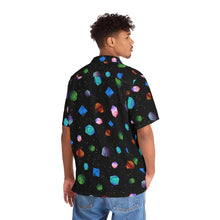 Load image into Gallery viewer, Galaxy Polyhedrons Button Up Shirts
