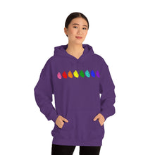 Load image into Gallery viewer, Retro Pride Hearts Hoodie
