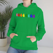 Load image into Gallery viewer, Retro Pride Hearts Hoodie
