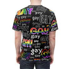 Load image into Gallery viewer, SAY IT! Unisex AOP Cut &amp; Sew Tee
