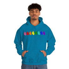 Load image into Gallery viewer, Retro Pride Hearts Hoodie
