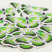 Load image into Gallery viewer, Agender Pride Butterfly Sticker
