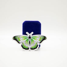 Load image into Gallery viewer, Agender Pride Butterfly Sticker
