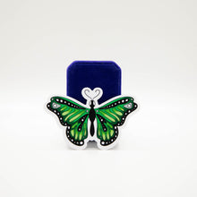 Load image into Gallery viewer, Aromantic Pride Butterfly Sticker
