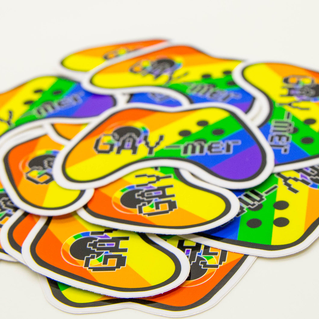 GAY-mer Sticker