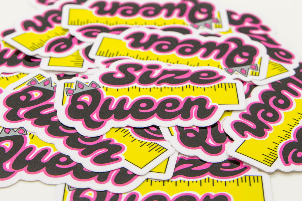 Size Queen Sticker
