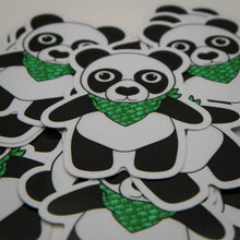 Load image into Gallery viewer, Panda Bandana Buddy Sticker
