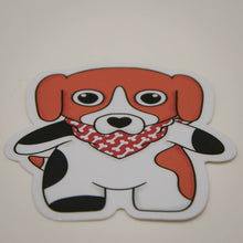 Load image into Gallery viewer, Beagle Bandana Buddy Sticker
