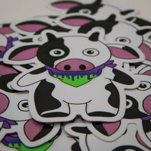 Load image into Gallery viewer, Cow Bandana Buddy Sticker
