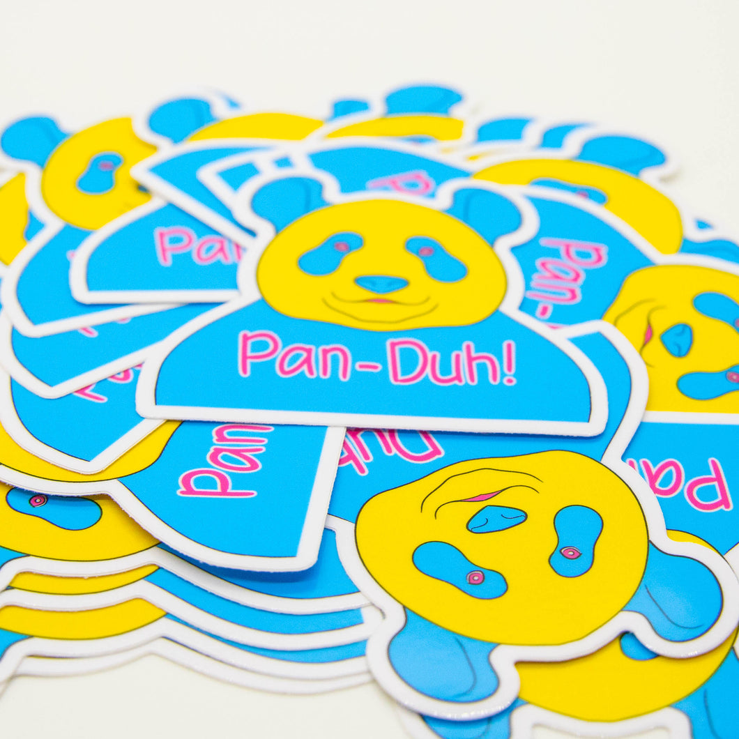 Pan-duh! Sticker