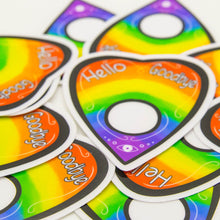 Load image into Gallery viewer, Rainbow Planchette Sticker
