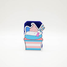 Load image into Gallery viewer, Trans Pride Cupcake Sticker
