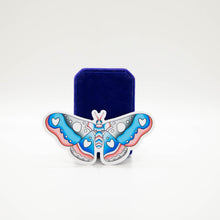Load image into Gallery viewer, Trans Pride Moth Sticker
