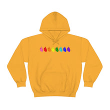 Load image into Gallery viewer, Retro Pride Hearts Hoodie
