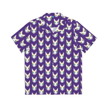 Load image into Gallery viewer, Pride Cat Tile Short Sleeve Button Up
