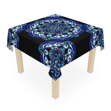 Load image into Gallery viewer, Evil Eye Mandala Tablecloth
