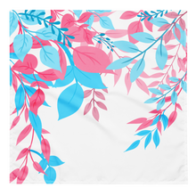 Load image into Gallery viewer, Trans Floral bandana
