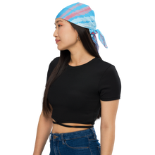 Load image into Gallery viewer, Abstract Trans Pride bandana
