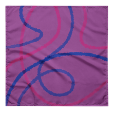 Load image into Gallery viewer, Abstract Bi Pride bandana
