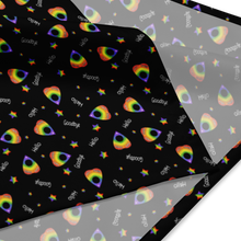 Load image into Gallery viewer, Rainbow Planchette print bandana
