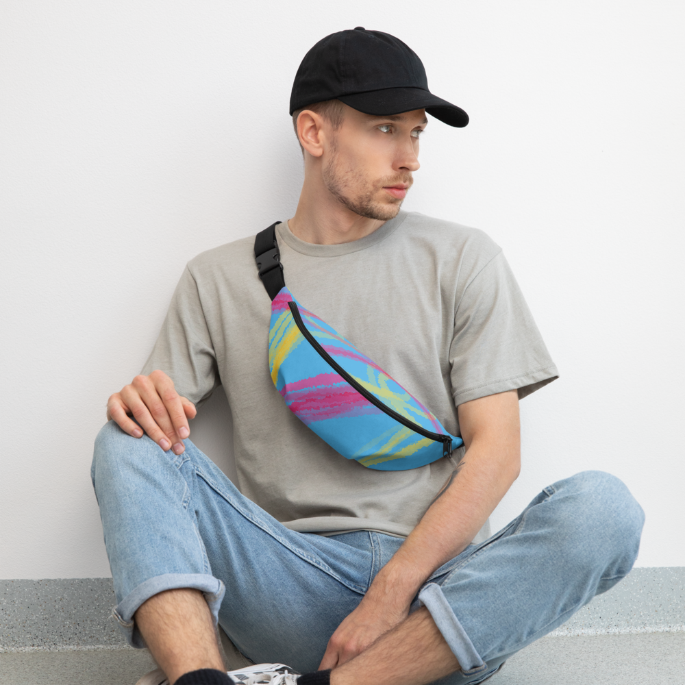 Abstract Pan Pride Fanny Pack