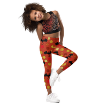 Load image into Gallery viewer, Dice And Dragons Kid&#39;s Leggings
