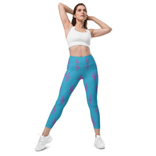 Load image into Gallery viewer, Fashion Bolt Leggings with pockets

