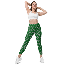 Load image into Gallery viewer, Garden Keys Leggings with pockets
