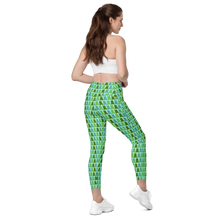 Load image into Gallery viewer, Sea Glass Gummy Bear Leggings with pockets
