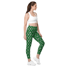 Load image into Gallery viewer, Garden Keys Leggings with pockets
