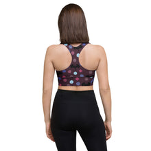 Load image into Gallery viewer, Dice And Dragons - Umbral Longline sports bra
