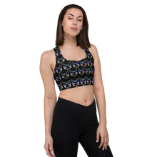 Load image into Gallery viewer, Rave Cat Longline sports bra

