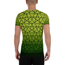 Load image into Gallery viewer, Swamp Witch All-Over Print Masc Athletic T-shirt
