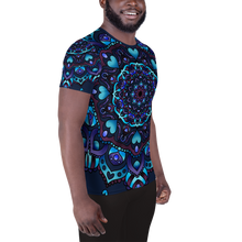 Load image into Gallery viewer, Cold Love Mandala All-Over Print Masc Athletic T-shirt
