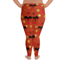 Load image into Gallery viewer, Dice And Dragons All-Over Print Plus Size Leggings
