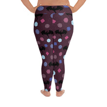 Load image into Gallery viewer, Dice And Dragons, Umbral All-Over Print Plus Size Leggings
