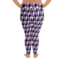 Load image into Gallery viewer, Demi-Diamonds All-Over Print Plus Size Leggings
