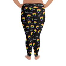 Load image into Gallery viewer, Pride Planchette All-Over Print Plus Size Leggings
