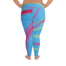 Load image into Gallery viewer, Abstract Pan Pride All-Over Print Plus Size Leggings

