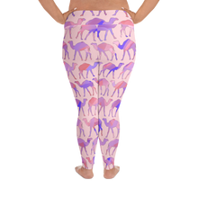 Load image into Gallery viewer, Sunset Camel March All-Over Print Plus Size Leggings

