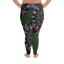 Load image into Gallery viewer, Fire And Earth Mandala Plus Size Leggings

